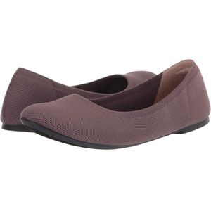 Knit Purple Ballet Flats Shoe from Amazon Essentials (Size 9)